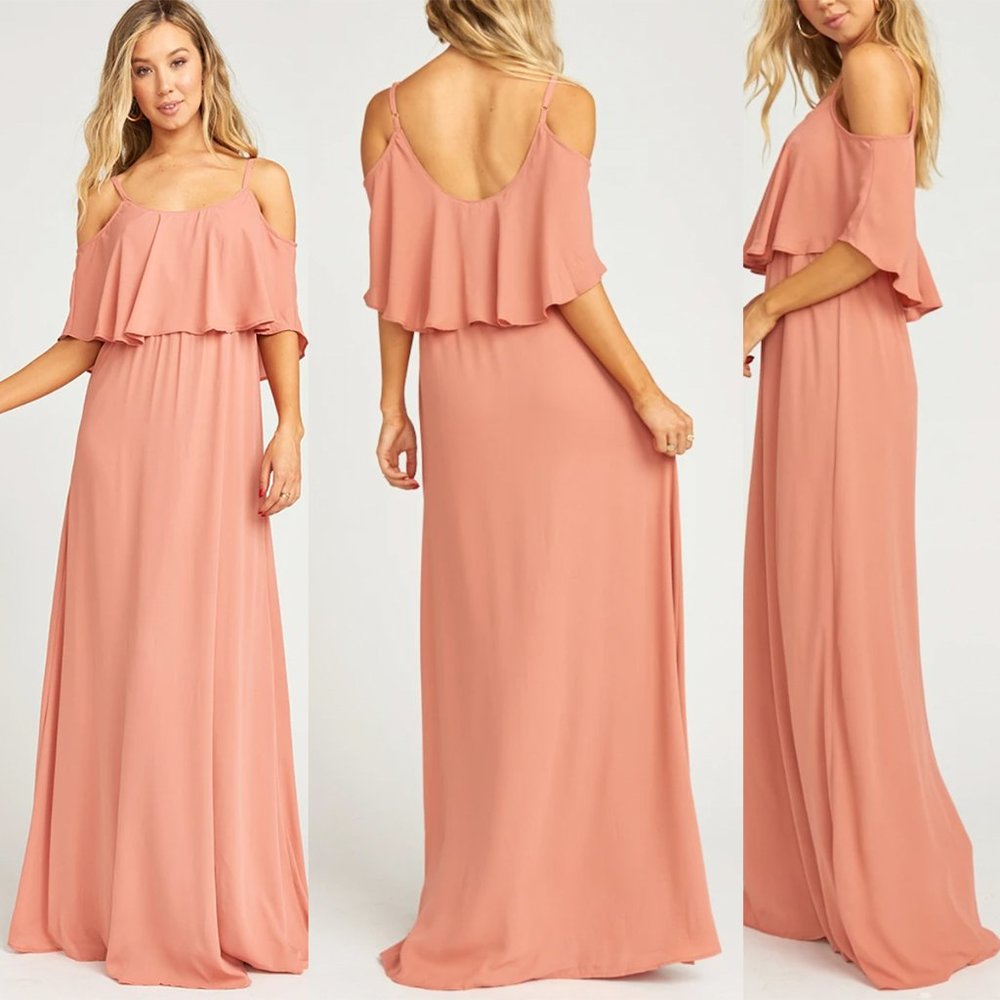 Caitlin Ruffle Dress - NWT - Show Me Your Mumu